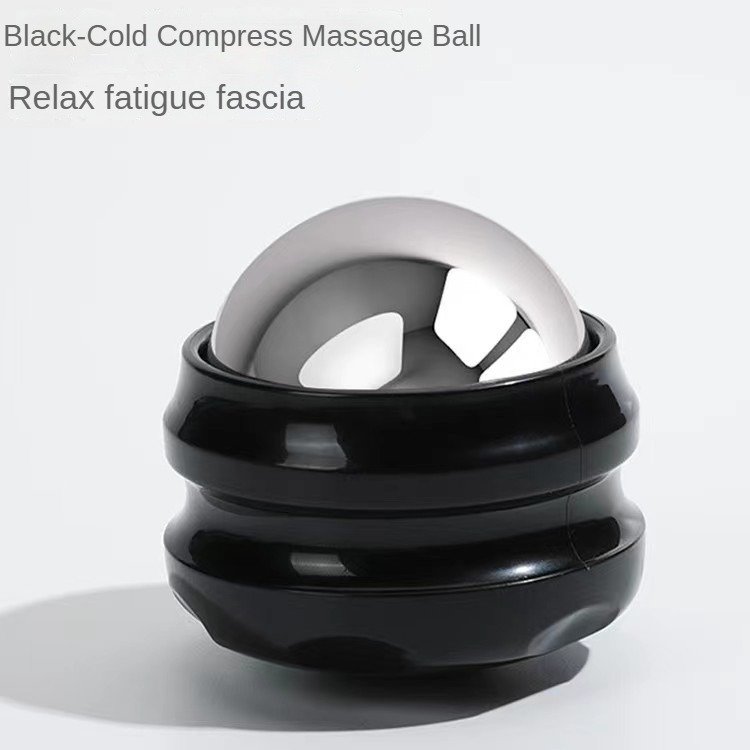 Therapy Tool Manual Stainless Steel Cold Massage Roller Ball Cold Hot Relief for Sore Muscles,Joint Pain Relief Relaxing