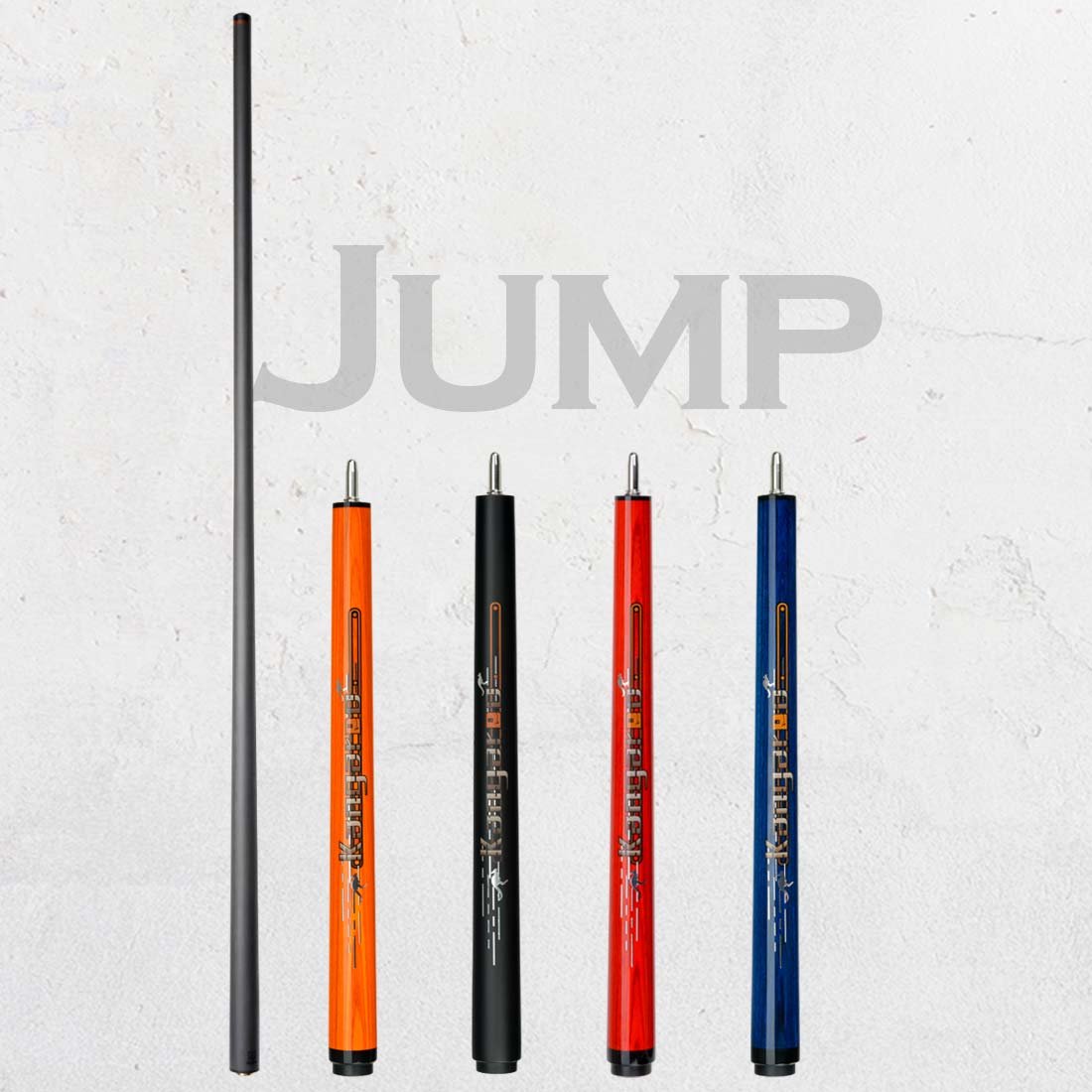 Little Monster Carbon Technology Shaft Carbon Fiber Jump Cue 2 Pieces Professional Billiards Stick