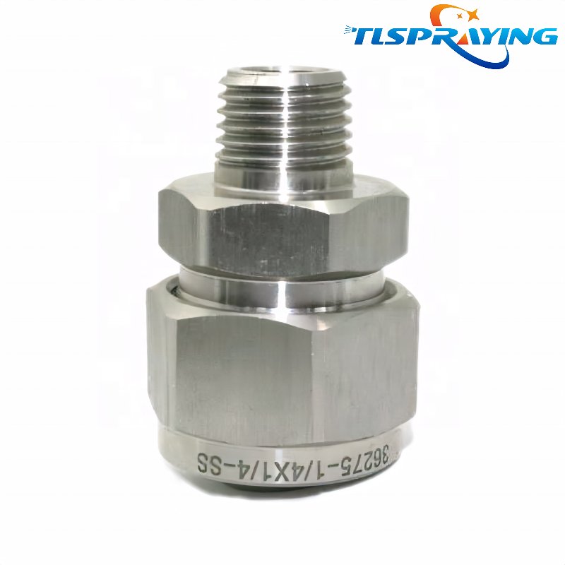Flange Type Adjustable Swivel Ball Joint Fittings, 304 Stainless Steel Ball Universal Joint, 36275 Ball Joint Connector