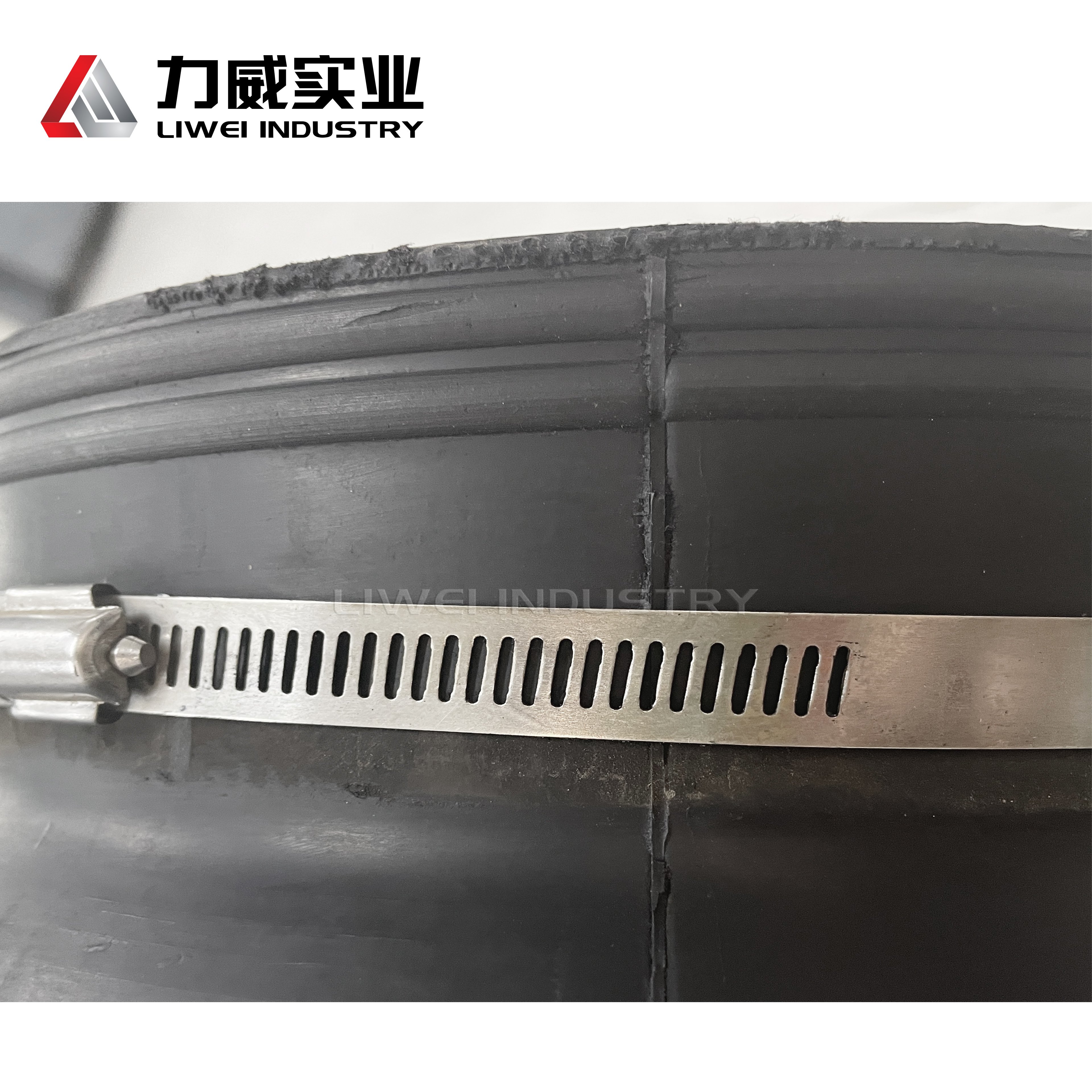 Corrosion Resistant Clamp Type Rubber Expansion Joint High Temperature Resistance Rubber Flexible Joint Rubber Compensator