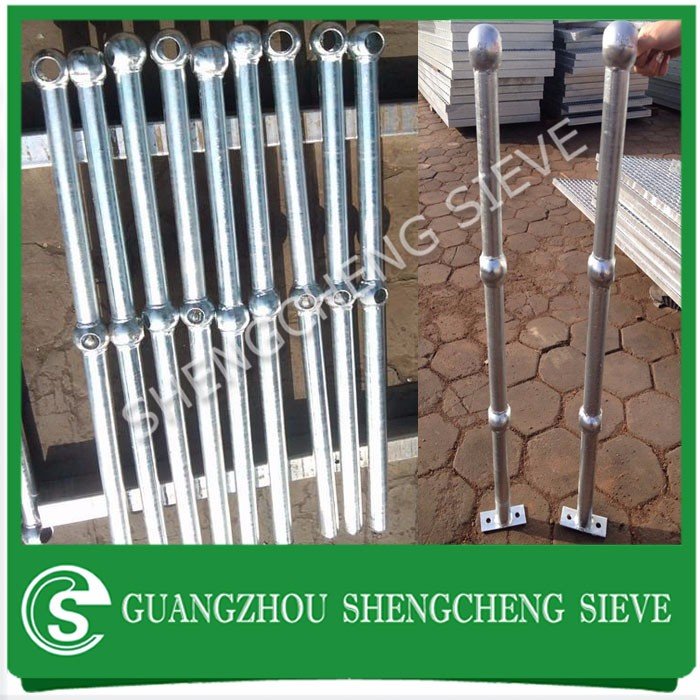 Outdoor Handrail Walkway Platform Used Ball Joint Stanchion Factory Price