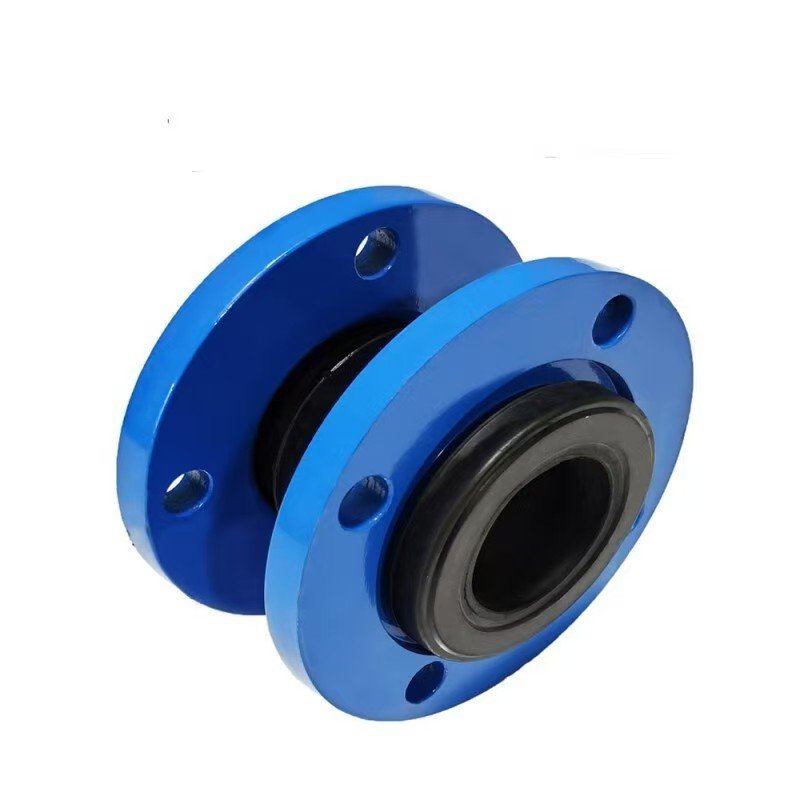 High Quality GB/T 26121 Standard KXT 16 Model PN16 DN100 EPDM Rubber Ball Q235 Flange Flanged Ends Single Sphere Rubber Joint