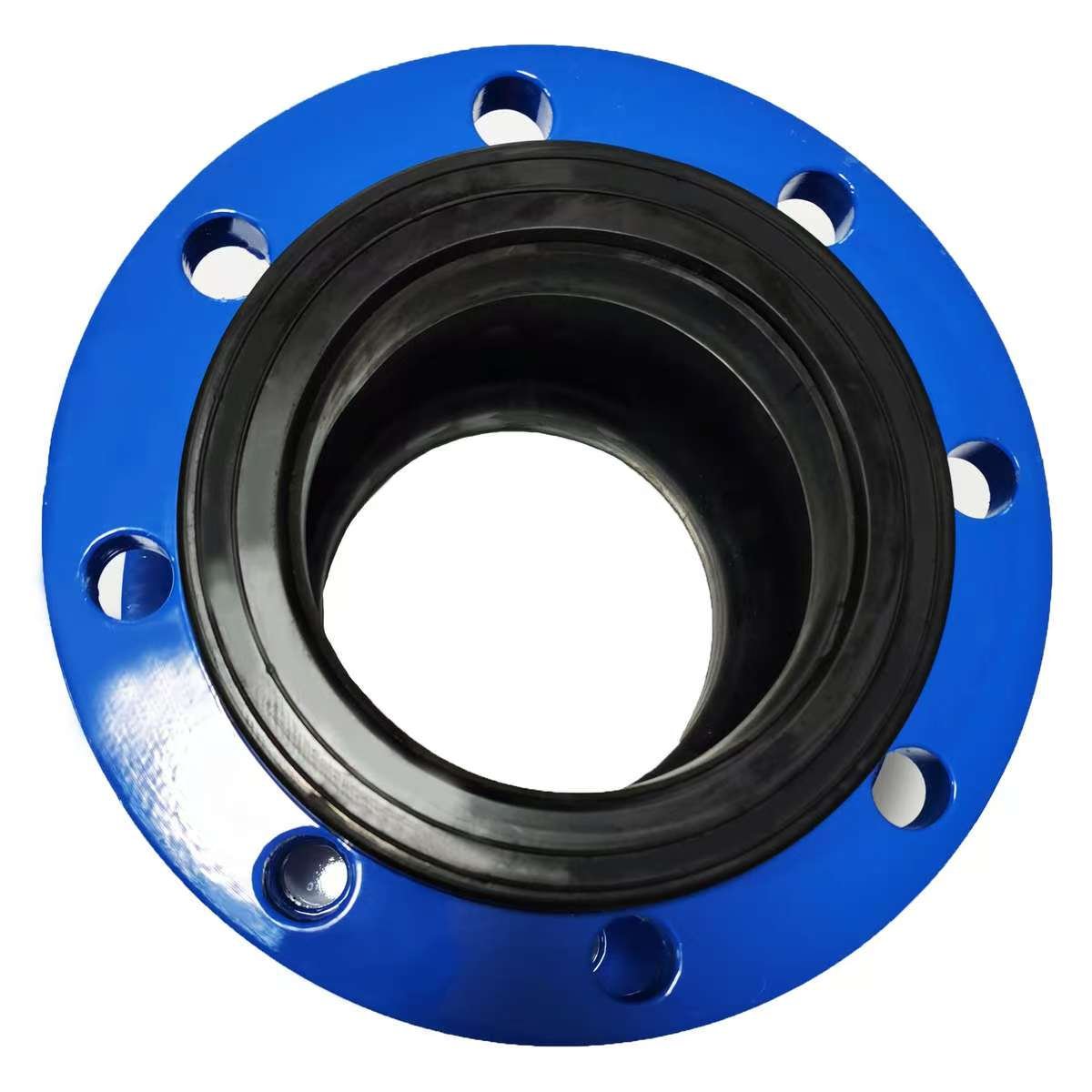 High Quality GB/T 26121 Standard KXT 16 Model PN16 DN100 EPDM Rubber Ball Q235 Flange Flanged Ends Single Sphere Rubber Joint