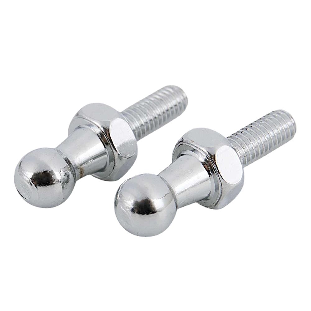 Customized CNC Milling Stainless Steel Ball Head Bolt Ball Joint Bolt Nut Ball Stud