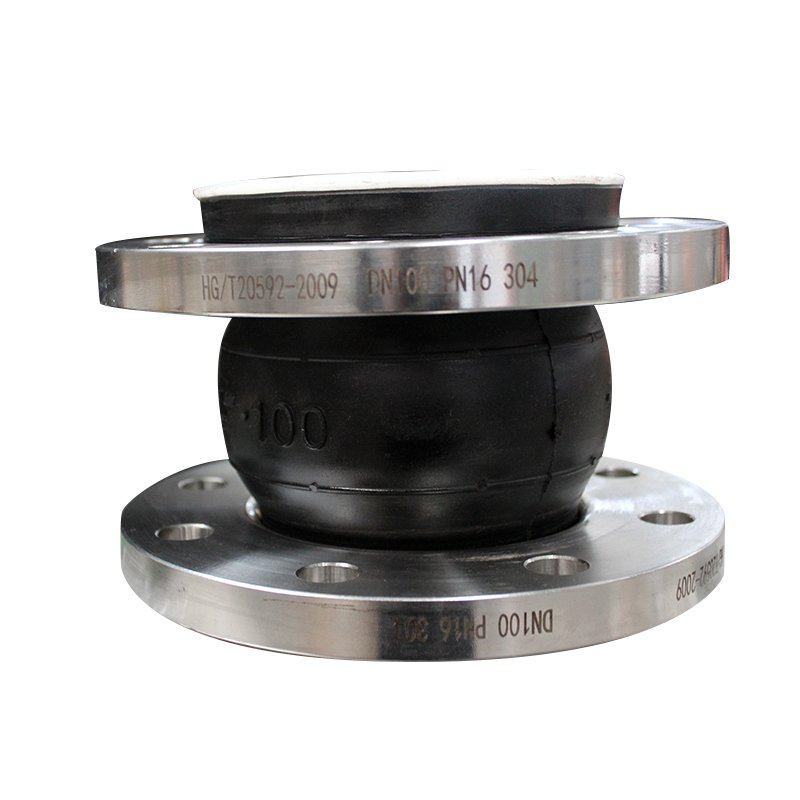 Epdm Single Ball Rubber Expansion Joints with PTFE Lined Junta De Goma Single Ptfe Rubber Joint