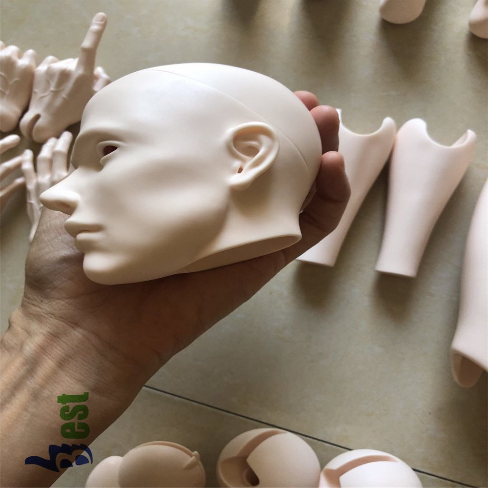 Custom Plastic Fashion Doll Custom Ball Jointed Doll Casting 3D Printing