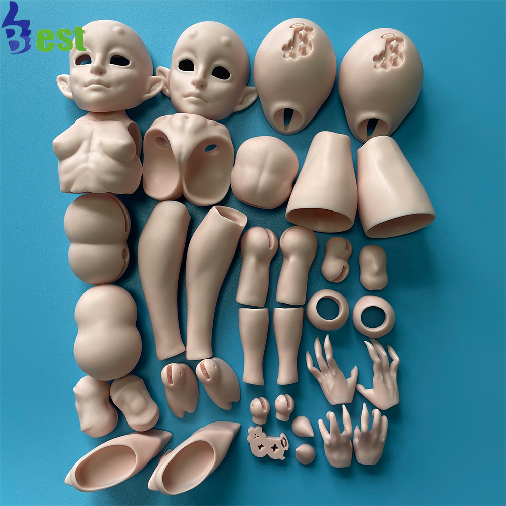 Custom Plastic Fashion Doll Custom Ball Jointed Doll Casting 3D Printing