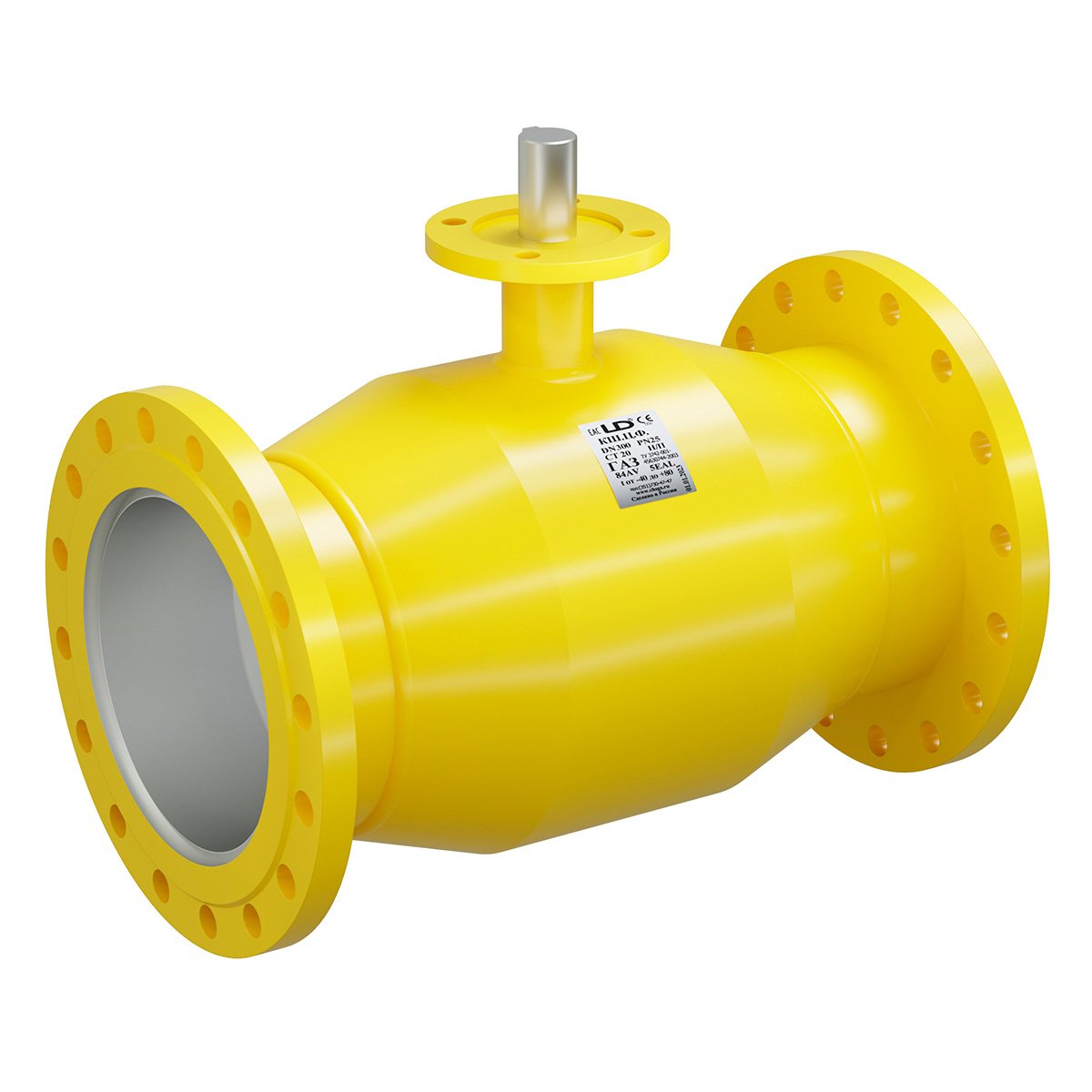 Fully Welded LD Ball Valve Gas Flange/flange