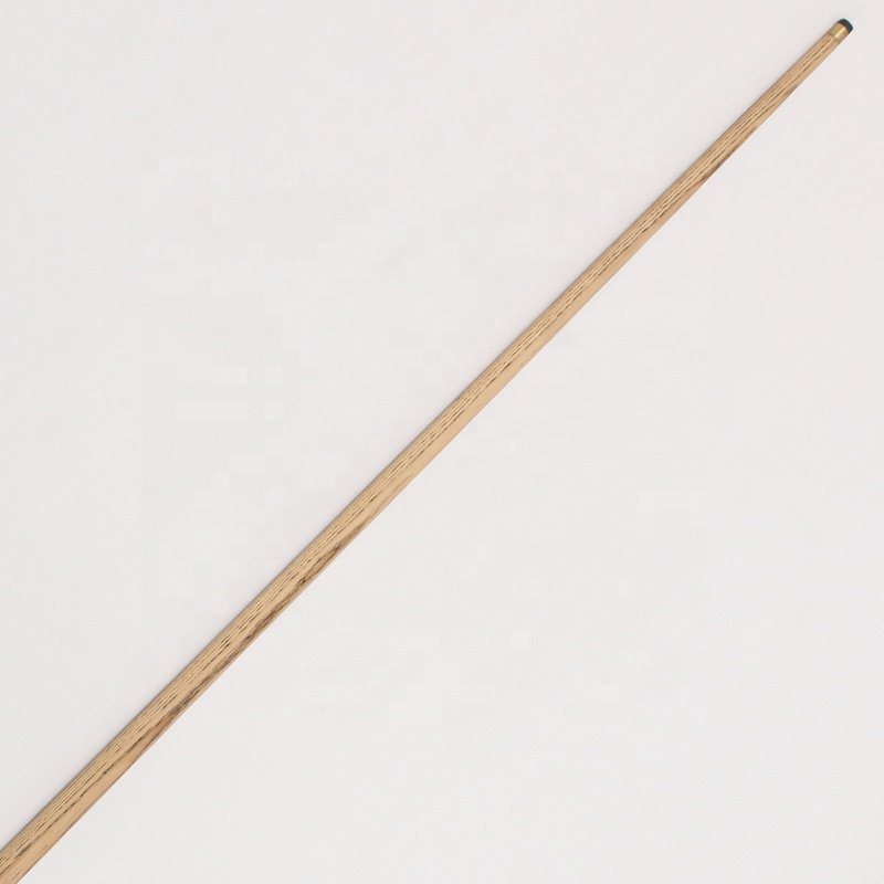 TQG-JX-020 with Tip 9.5mm White Wax Wood Dyed Ebony Stainless Steel Joint Best-Selling Three-Quarters Snooker Cue 57 Inches