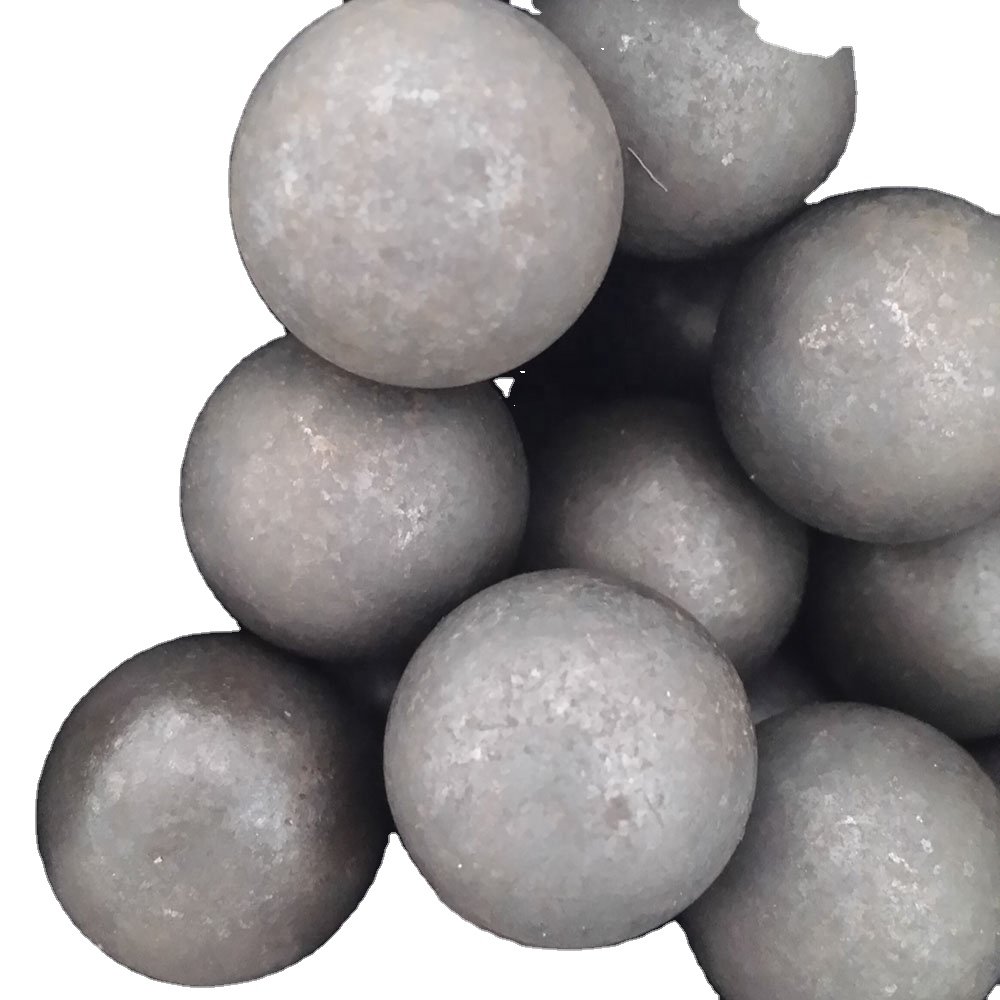 Forged Rolling Steel Balls 20mm-150mm Forged Grinding Media Steel Ball for Mine and Ball Mill Can Be Customized