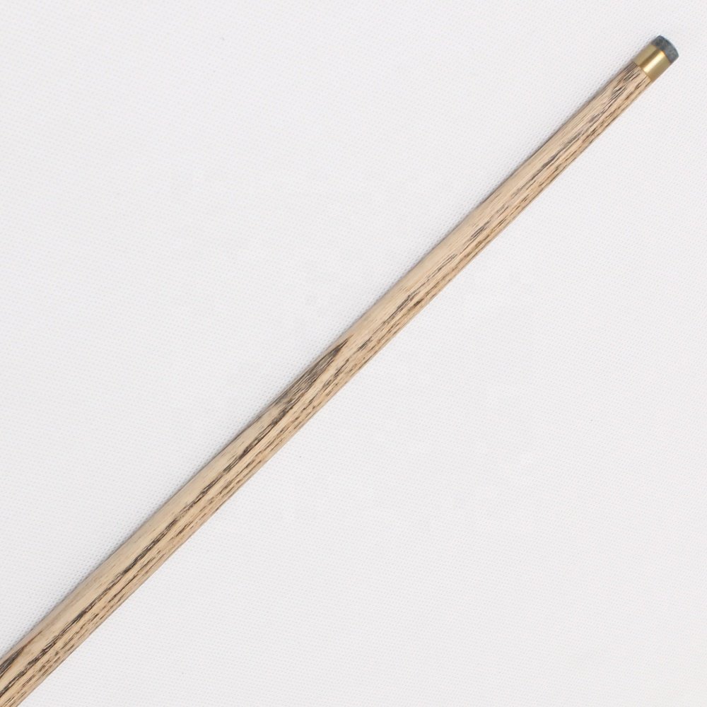 TQG-JX-011 Extendable 57\" Ash Single Cue with Wood Rod Box Maple Butt Sleeve and Steel Joint Snooker Cue