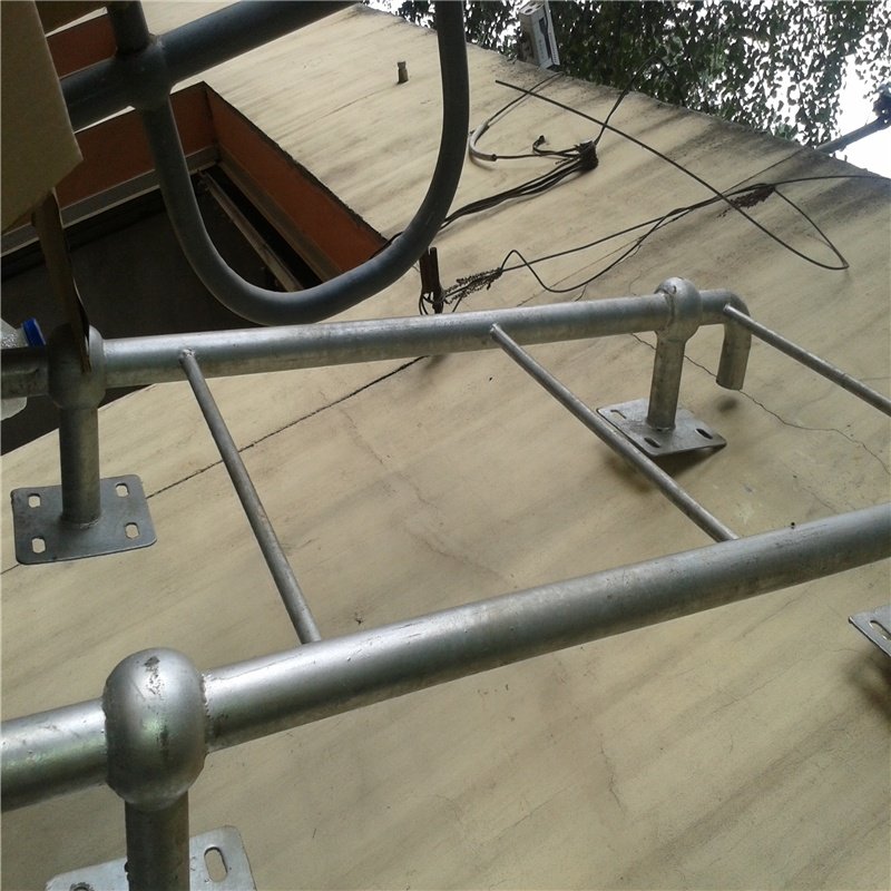 Ball Joint Steel Hot Dip Galvanized Handrails/mild Steel Handrail