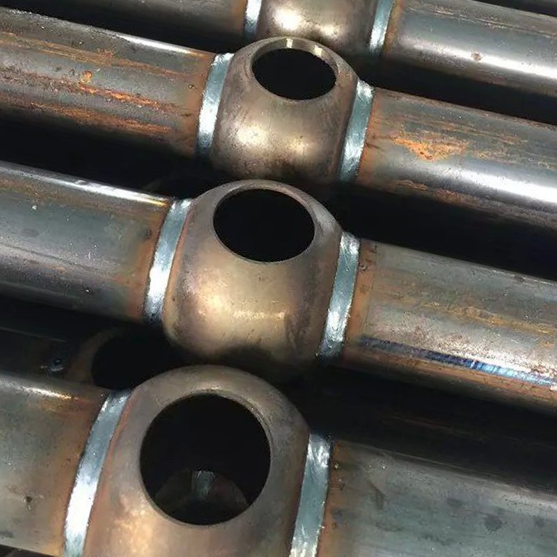 Modern Design Outdoor Metal Ball-Joint Stanchions for Platforms Stairs & Railings for Villas Hotels Apartments Courtyards Parks