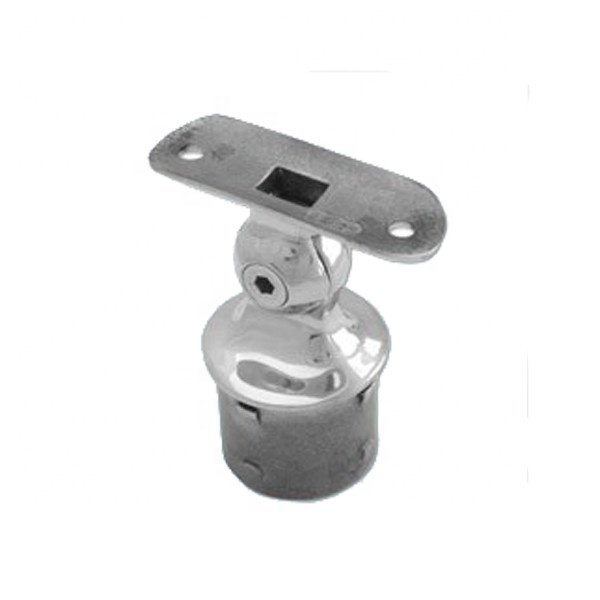 Stainless Steel Adjustable Ball Joint Saddle Handrail Brackets for Stair Railing