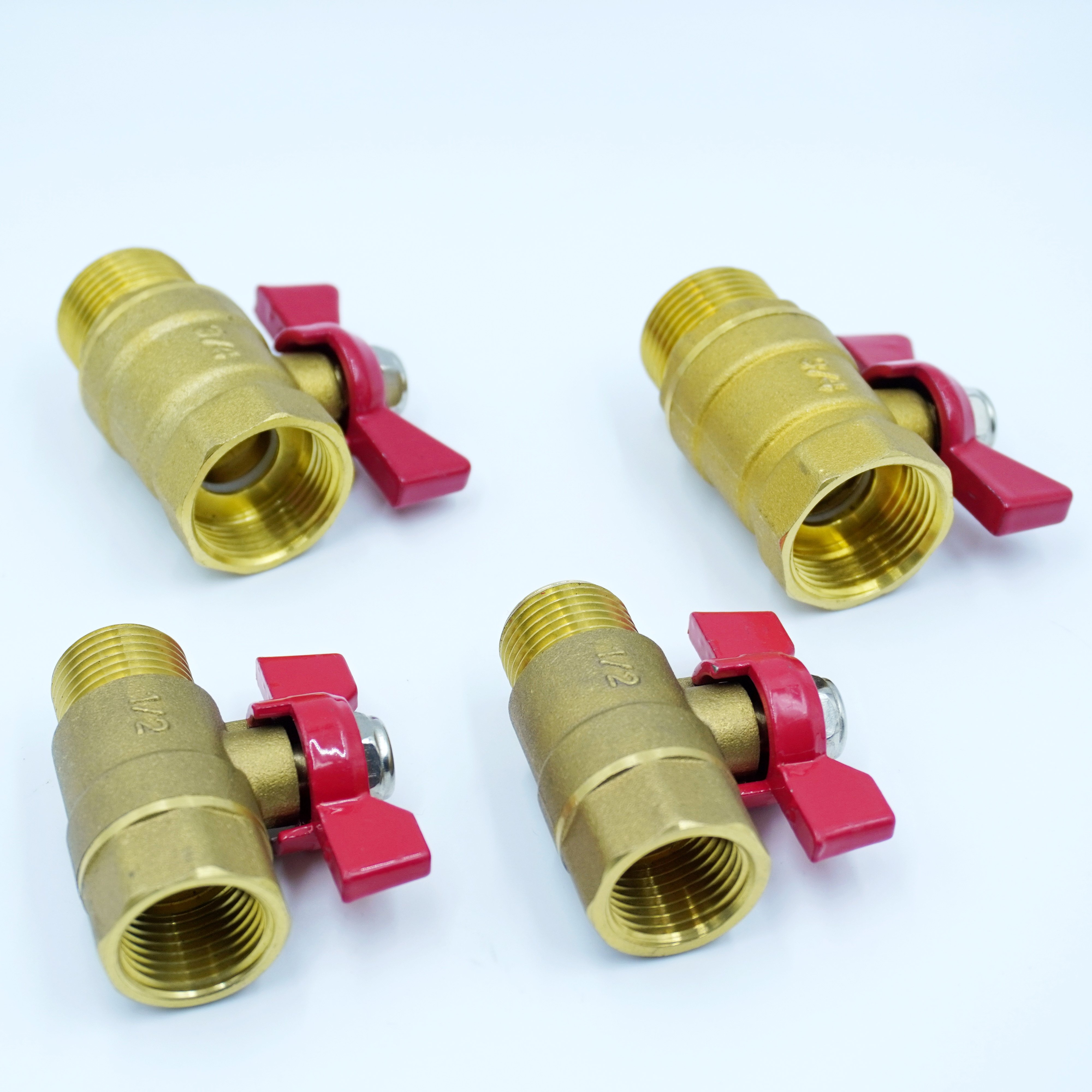 Plumbing Fittings Brass Ball Valve Rotary Joint Copper Swivel Fitting Safety Valves Pipe and Fitting for Solar Water Heater
