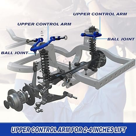 Angled Ball Joint Front Upper Control Arms Suitable for Nissan Navara D40/NP300 Angle Kit Suspension Parts for Nissan