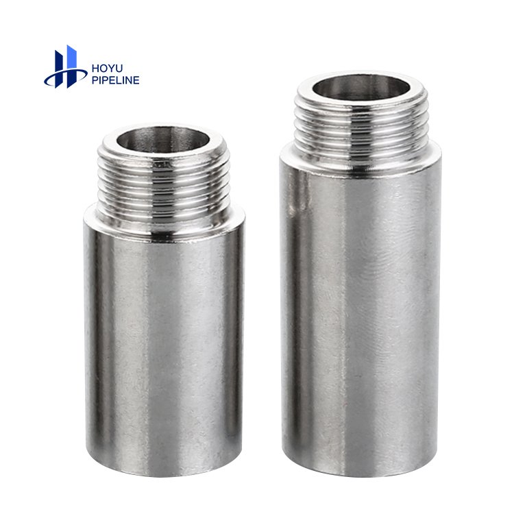 304 Stainless Steel Extension Joint Extension Joint Faucet Connector Female Coupling Plumbing Fitting