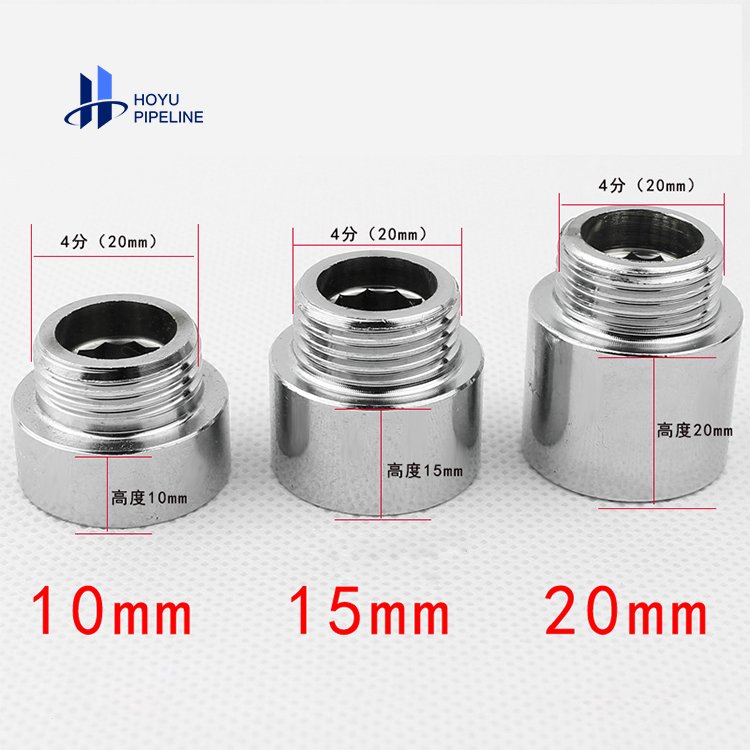304 Stainless Steel Extension Joint Extension Joint Faucet Connector Female Coupling Plumbing Fitting