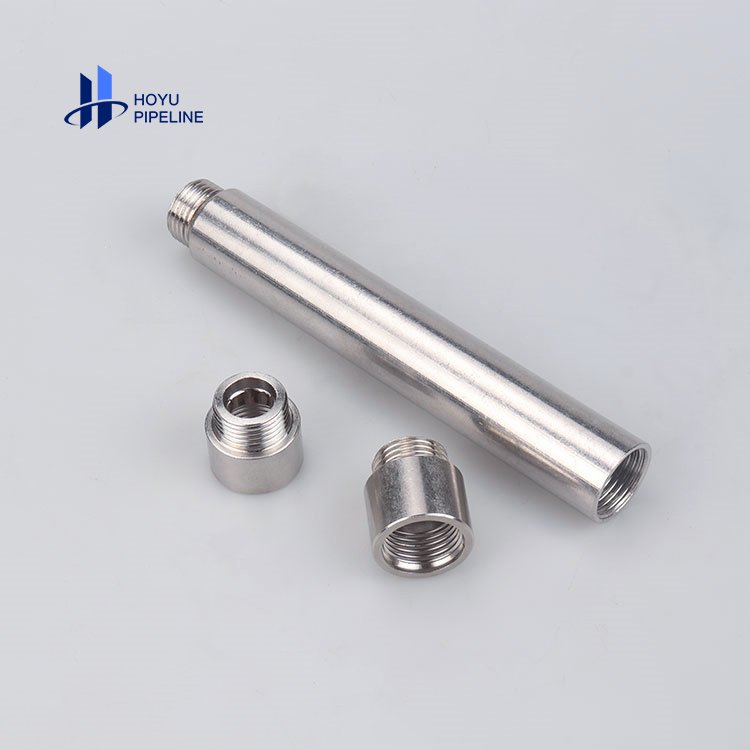 304 Stainless Steel Extension Joint Extension Joint Faucet Connector Female Coupling Plumbing Fitting