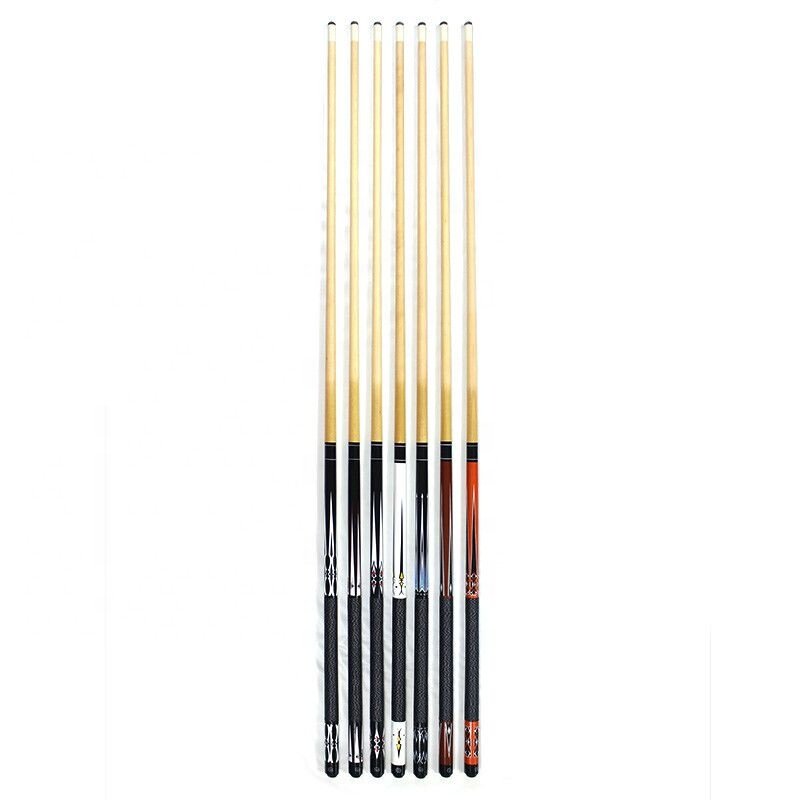 Cost-effective Nine-ball Sport Pool Cue, Snooker Products in Stocks Wholesale 57Inch Billiard Wooden Que Sticks