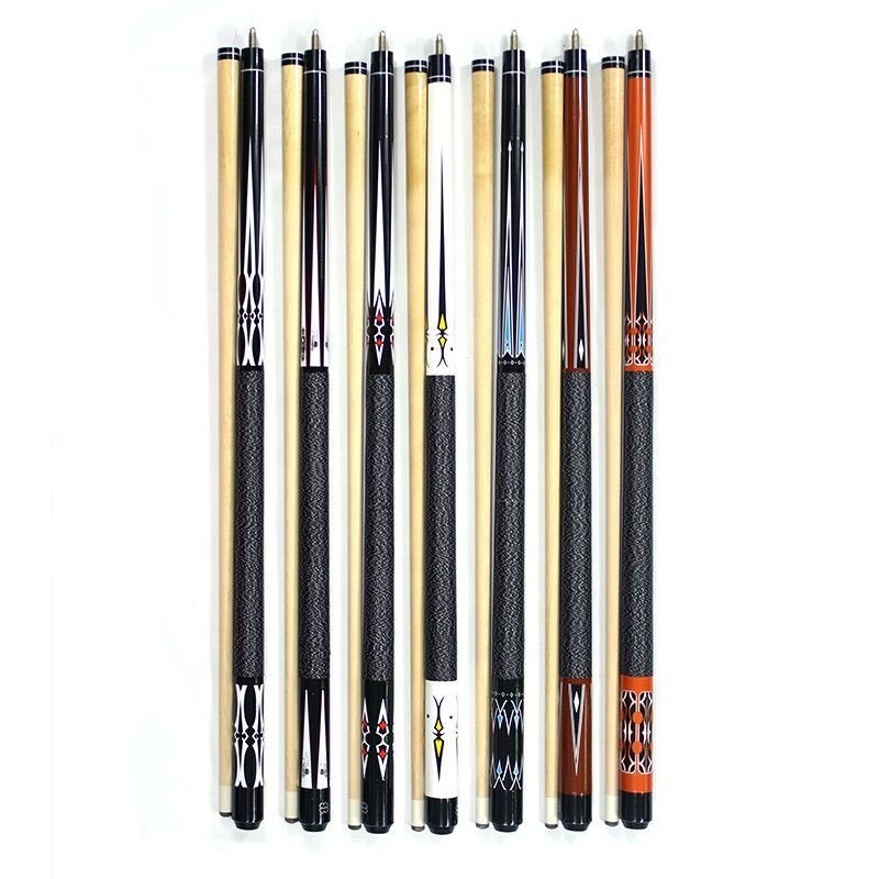 Cost-effective Nine-ball Sport Pool Cue, Snooker Products in Stocks Wholesale 57Inch Billiard Wooden Que Sticks