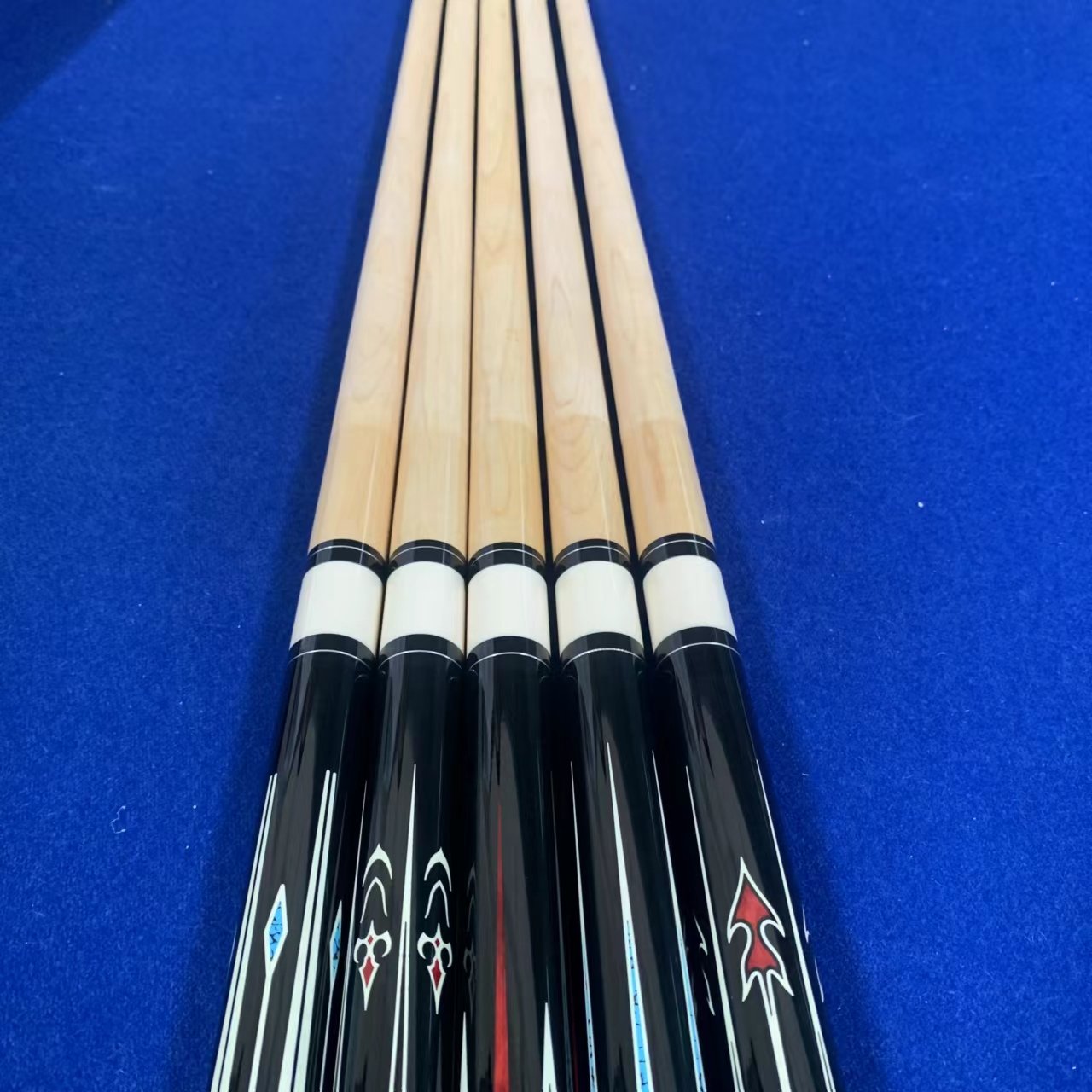 New Arrival 58inches Canadian Maple Wood 13mm Tip Billiard Pool Cue for Sale