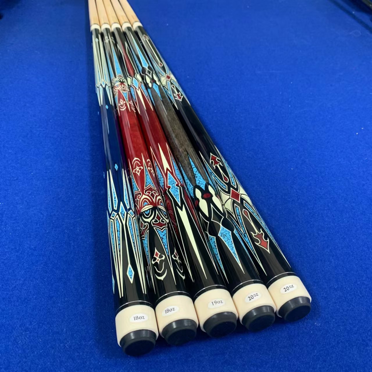 New Arrival 58inches Canadian Maple Wood 13mm Tip Billiard Pool Cue for Sale