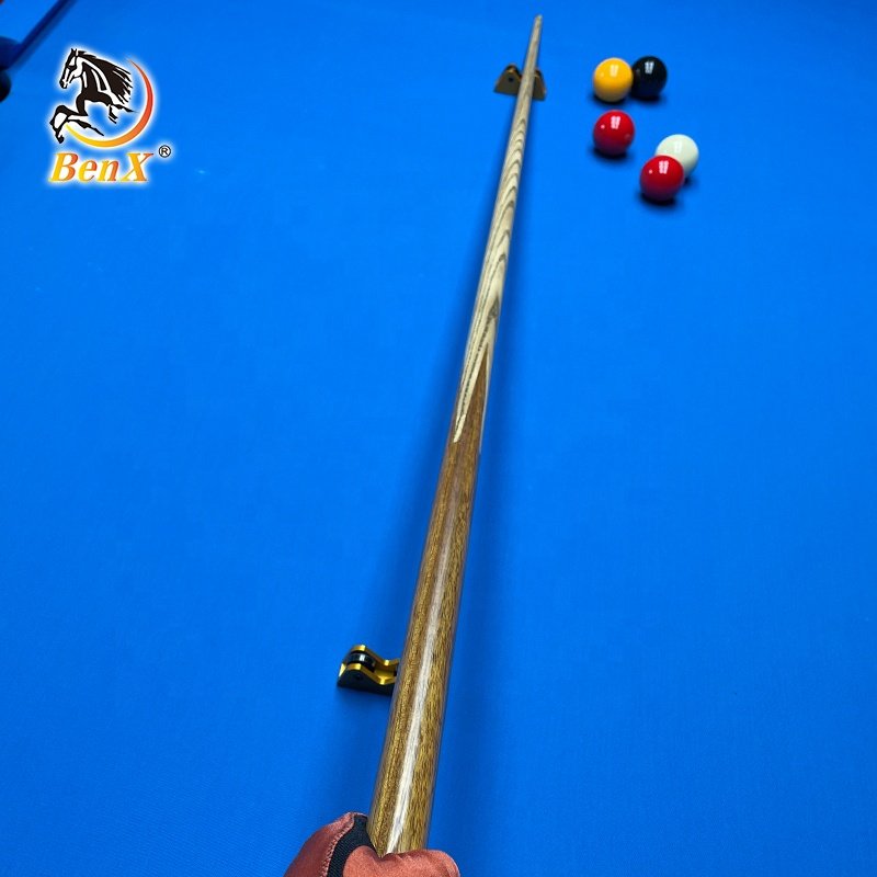 BenX B-7 One Piece Pool Cue 10mm Tip Ashwood and Walnut