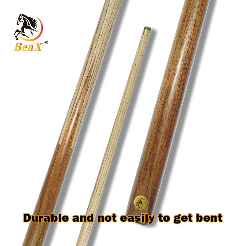 BenX B-7 One Piece Pool Cue 10mm Tip Ashwood and Walnut