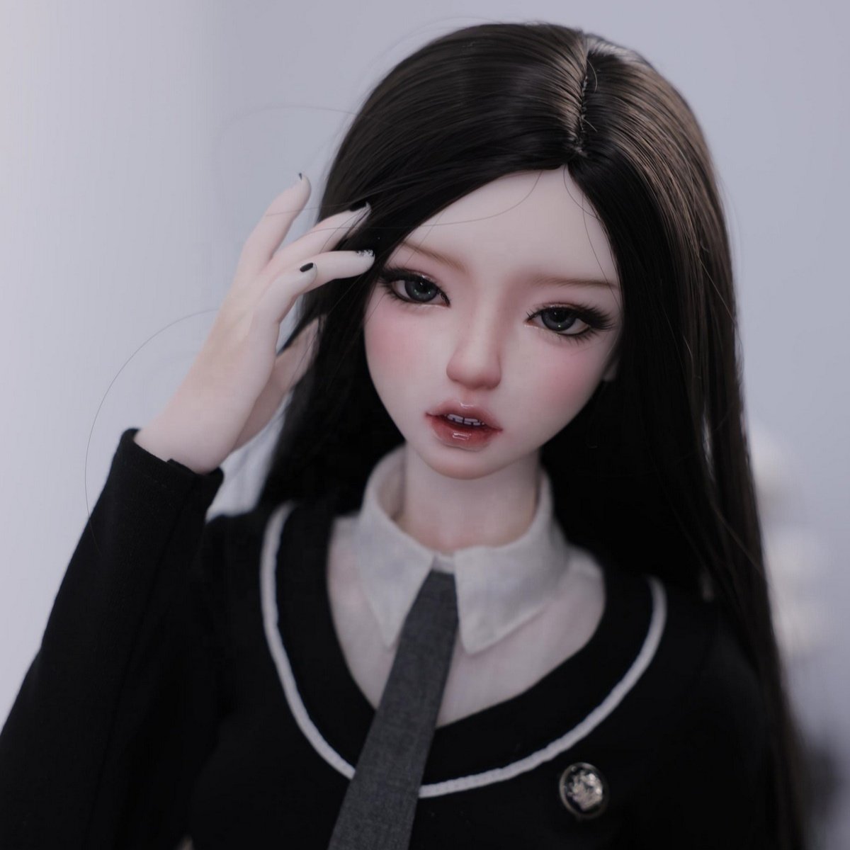 Shuga Fairy Jennie 1/3 Punk Style BJD Doll Soft Toy with Ball Jointed Design Attractive Attack Girl Mature Style You'll Love It!