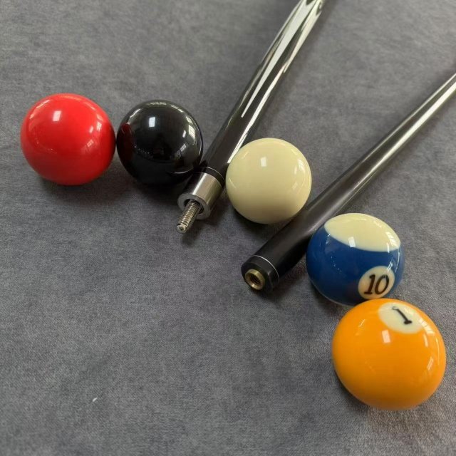 OEM & ODM Free Samples Free Shipping Snooker Carbon Fiber Billiard Club Maple Wood Cue Stick Cocobolo Butt Sleeve Steel Joint