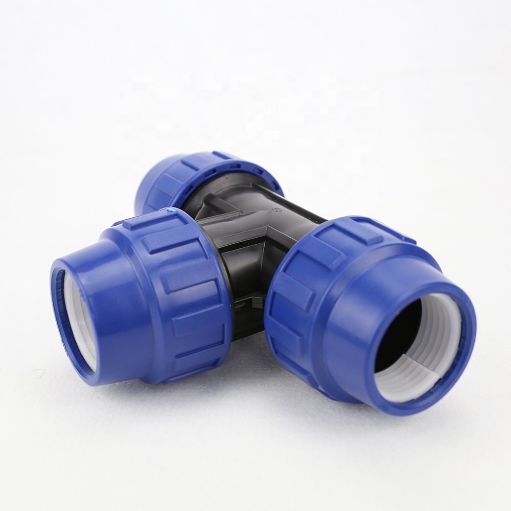 PP Compression Fitting True Union Compression Ball Valve