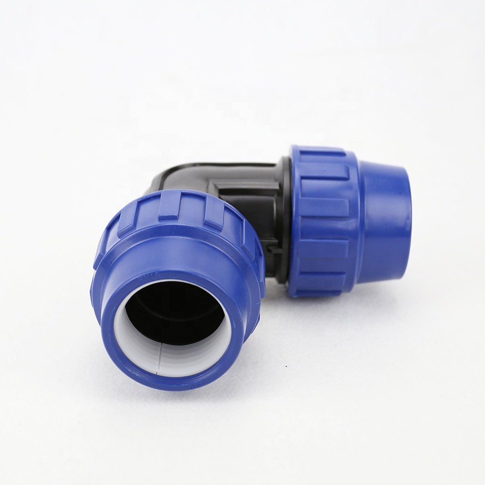 PP Compression Fitting True Union Compression Ball Valve