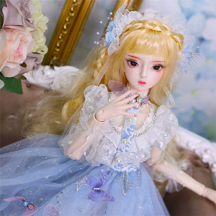 Dream Fairy 1/3 Bjd Doll 62Cm Height 34 Flexible Joints With Doll Accessories