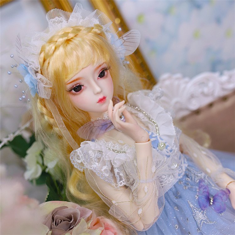 Dream Fairy 1/3 Bjd Doll 62Cm Height 34 Flexible Joints With Doll Accessories