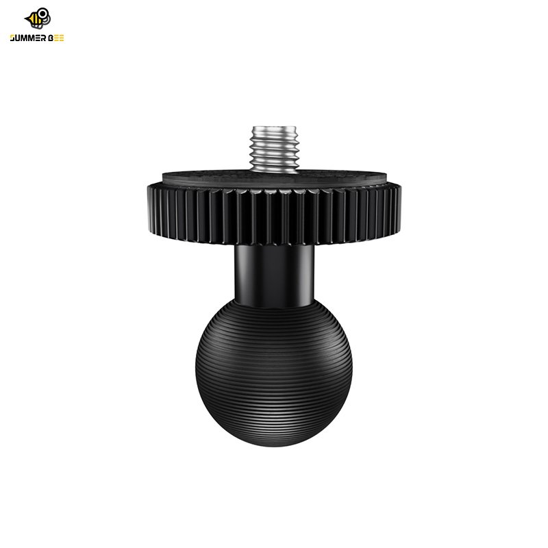 Summer Bee Aluminum 17mm Ball Head Mount 1/4 Screw Mobile Phone & Action Camera Accessories Ball Joint Insta360/Gopro9/10/11/12