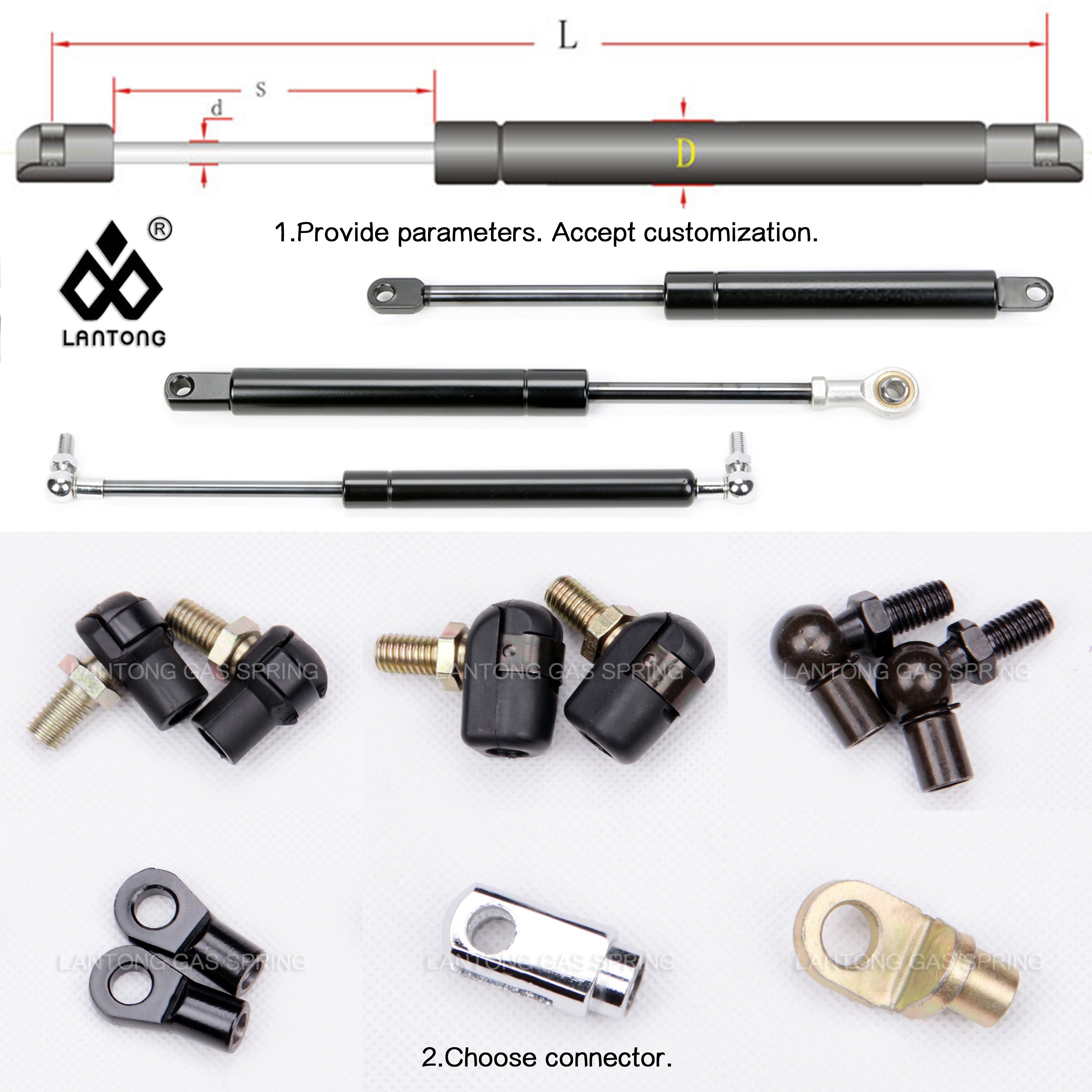 Accept Small Orders All Kinds of Gas Springs Provide Gas Spring Ball Joints