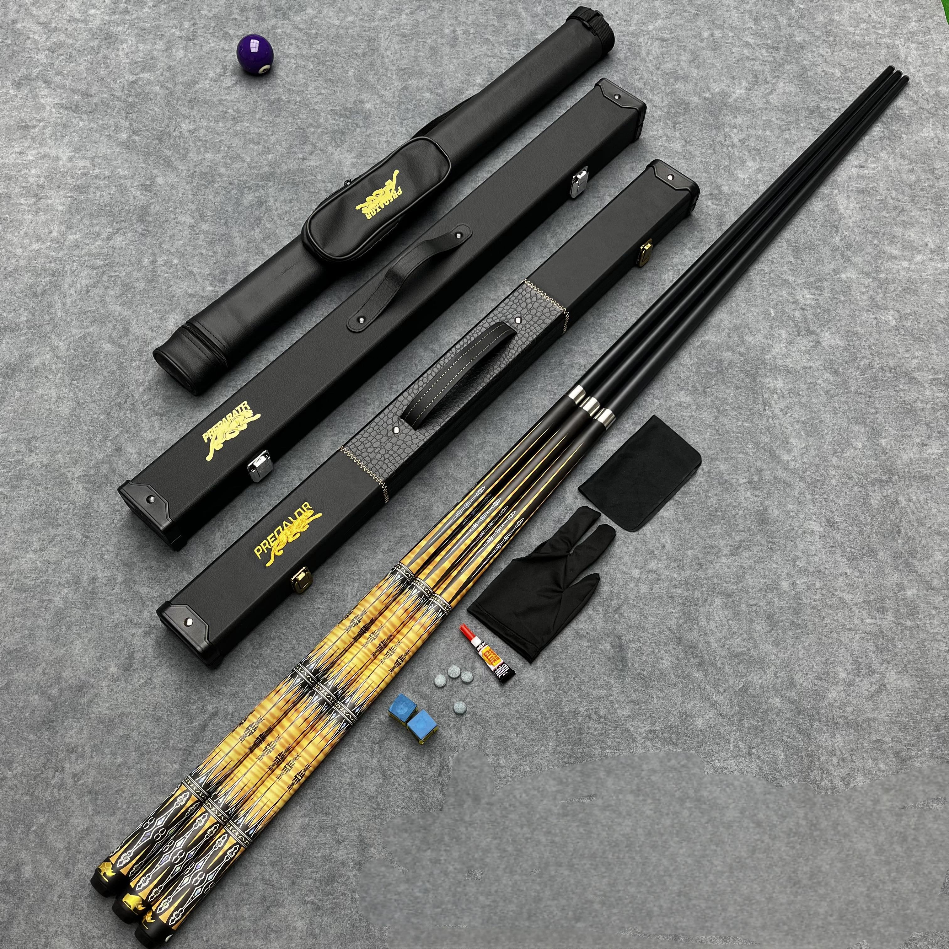 Premium 1/2 9.8Mm Tip Carbon Fiber Yfen Billiard Pool Cue
