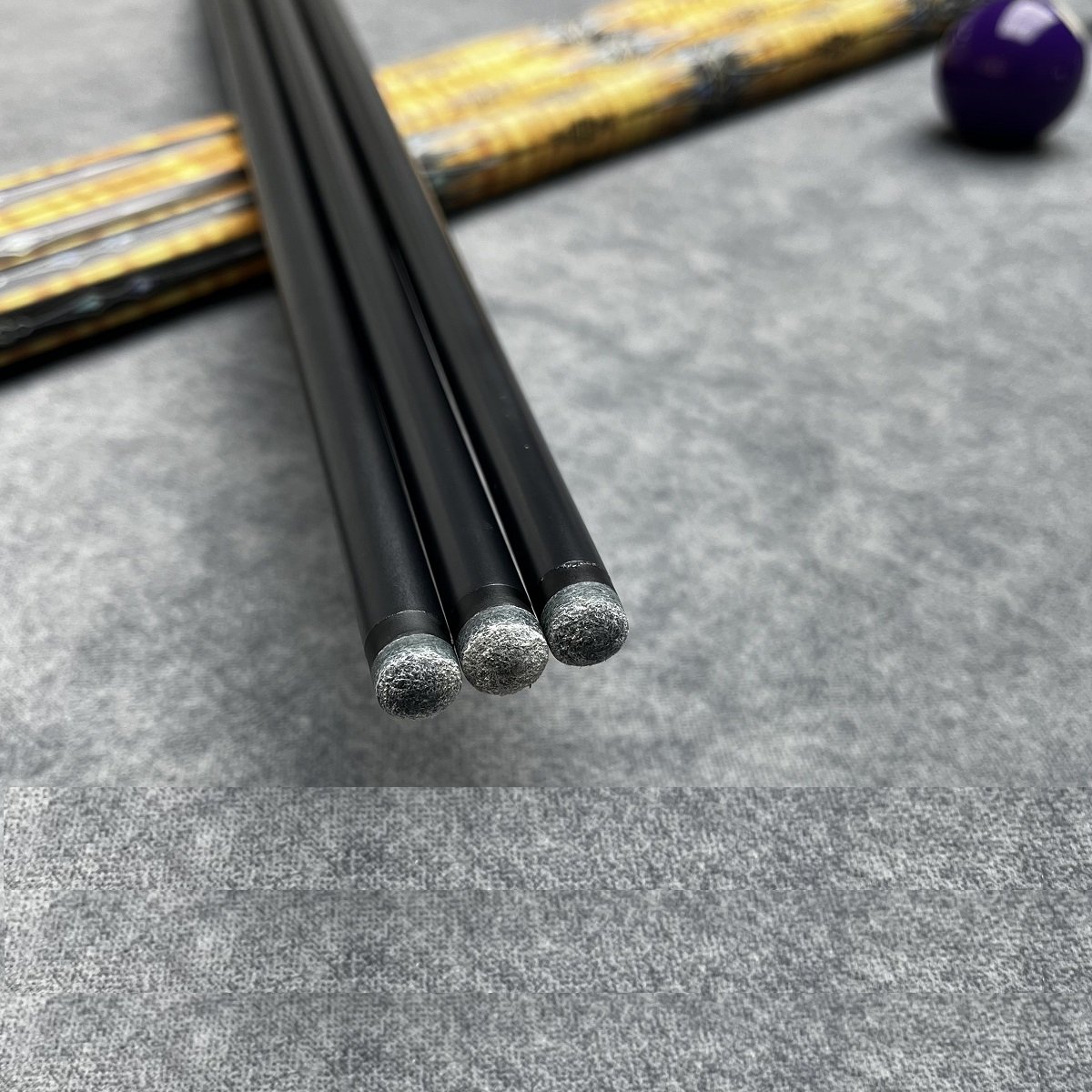 Premium 1/2 9.8Mm Tip Carbon Fiber Yfen Billiard Pool Cue