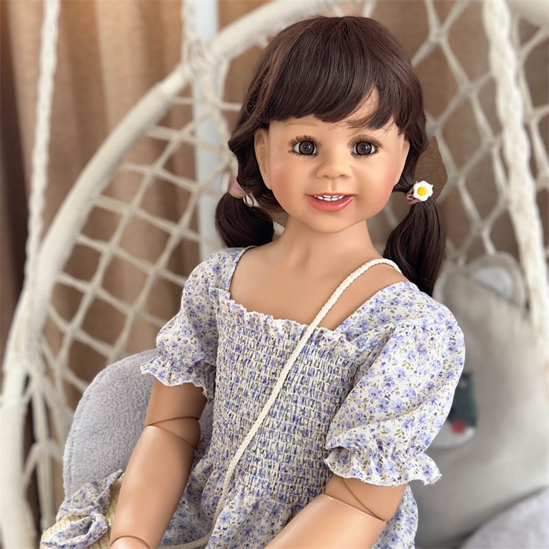NPK 120cm Ball Jointed Model Doll Long Hair Princess Girl Big Doll Collectible Art Doll