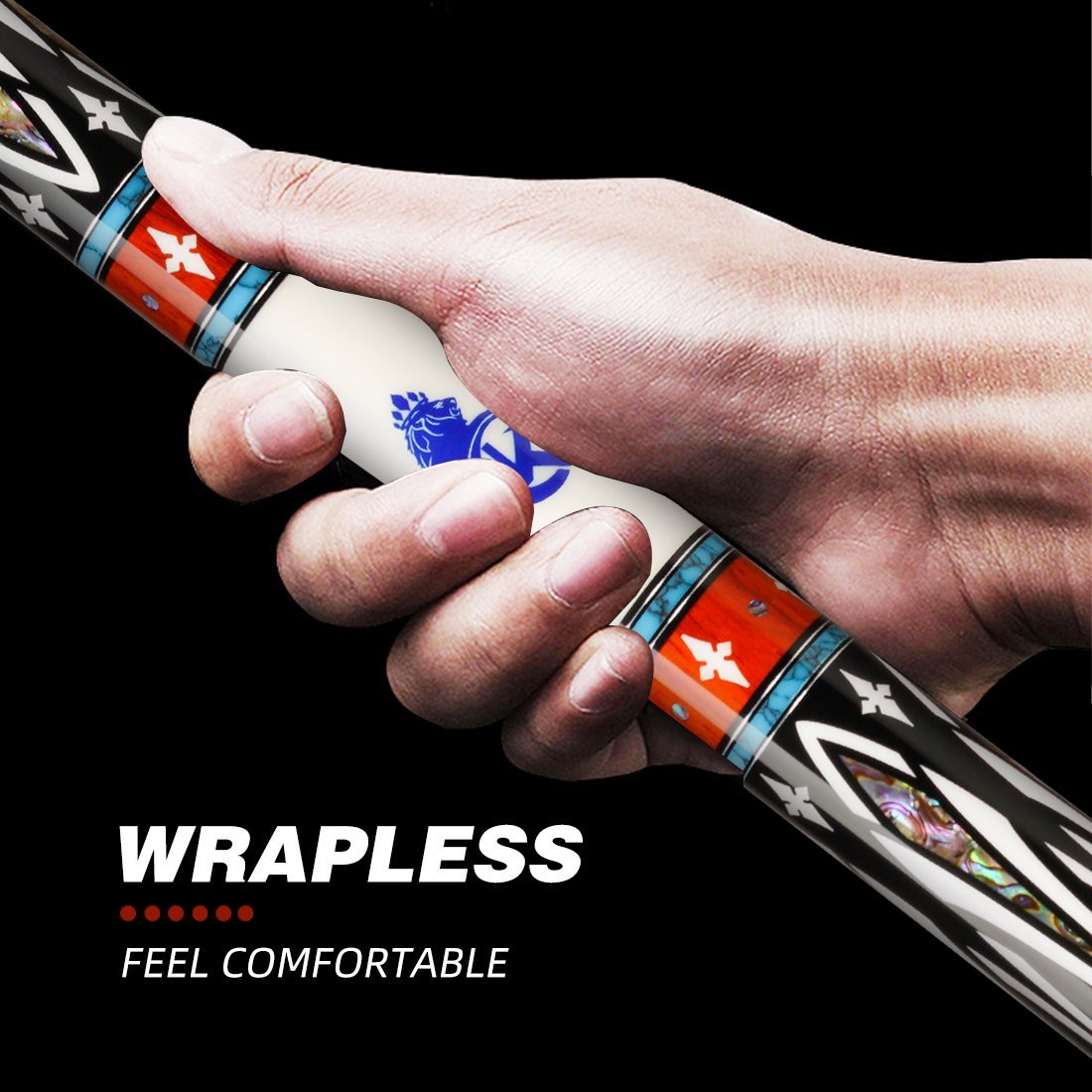 KONLLEN KL-Lion-A1Billiards Carbon Fiber Pool Stick Carbon Energy Shaft 3/8*8 Radial Pin Joint Pool Cue
