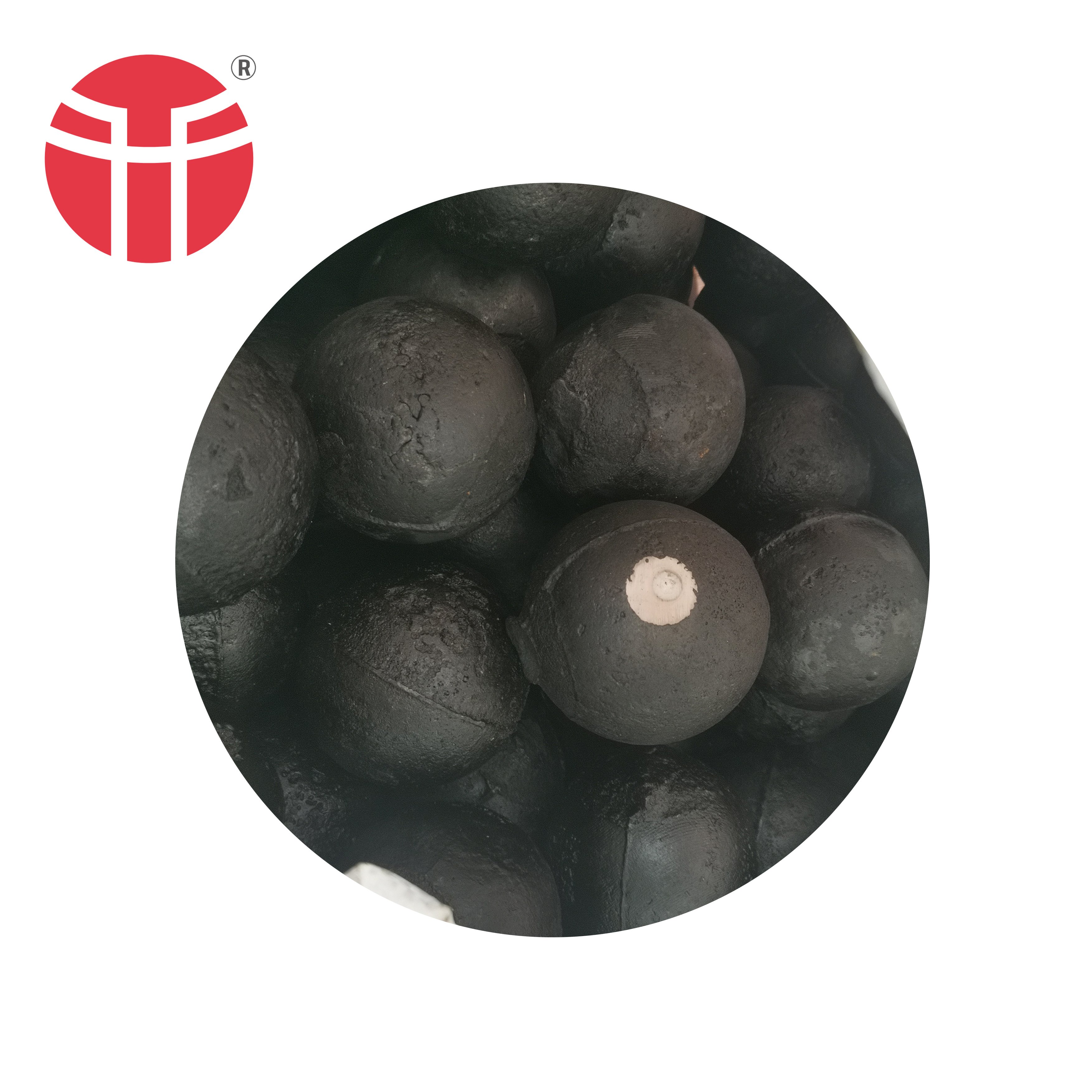 China Casting Cast Grinding Chrome Media Iron Steel Ball Factory for Sale Ball Mill With Diameter Dia 6 1 1.5 5 3 2 4 Inch 4" 5"