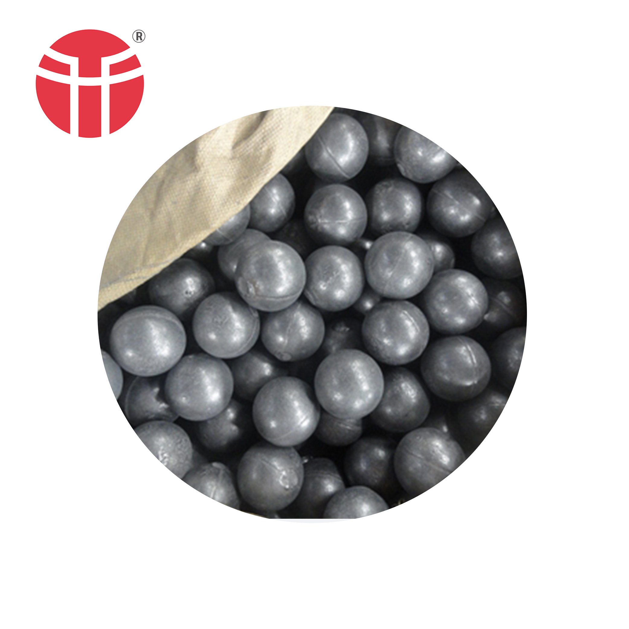 China Casting Cast Grinding Chrome Media Iron Steel Ball Factory for Sale Ball Mill With Diameter Dia 6 1 1.5 5 3 2 4 Inch 4" 5"