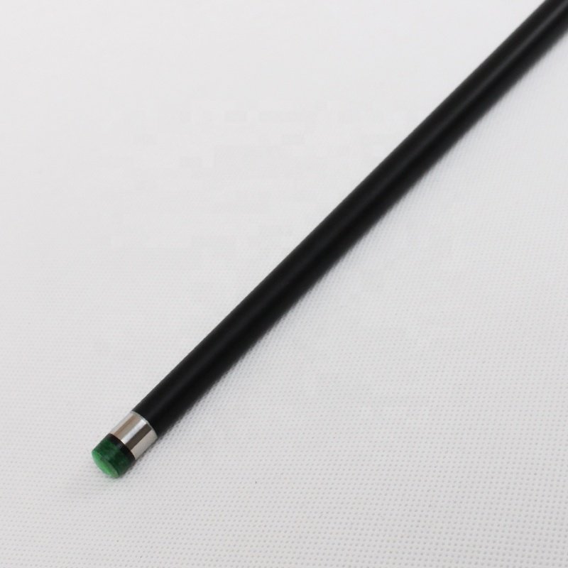 TQG-JX-042 Black Technology 57-inch Snooker Cue Customizable 10mm Fiberglass Billiards Rod with Single Rod Tip