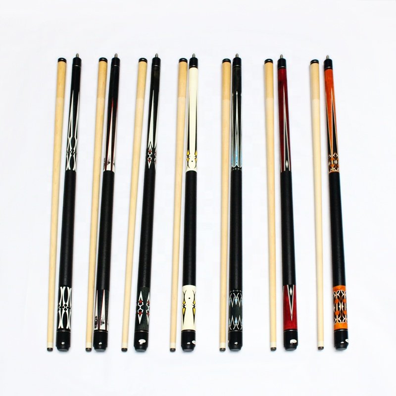 Cheap Price 13mm Maple Wood Snooker Nine-Ball Training Pool Billiard Cue Stick for Sale