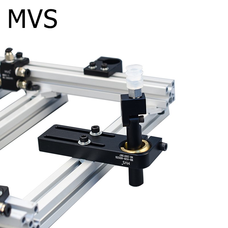 Aluminum Profile Frame Attachment Bracket Have Ball-joint Valve Rotation Angle and Removable Fixed Slot