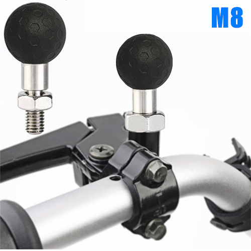 New Be Non-slip 1inch Ball Joint Rod Applicable to M8 to M10 Mirror Mount