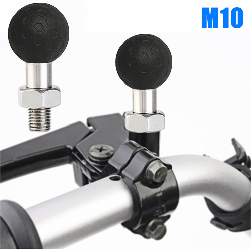 New Be Non-slip 1inch Ball Joint Rod Applicable to M8 to M10 Mirror Mount