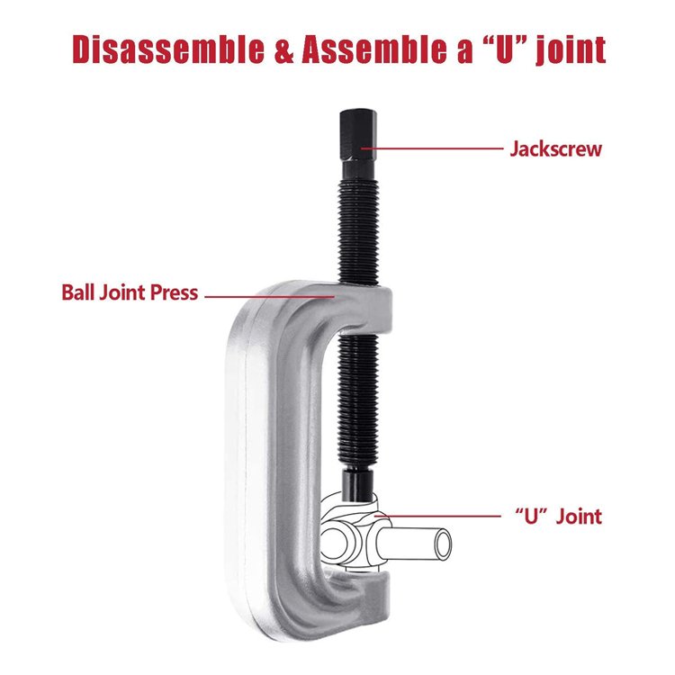Universal Ball Joint Separator Car Repair Tool Stark 4-in-1Adapter Set 10pcs Automotive Ball Joint Removal Tool