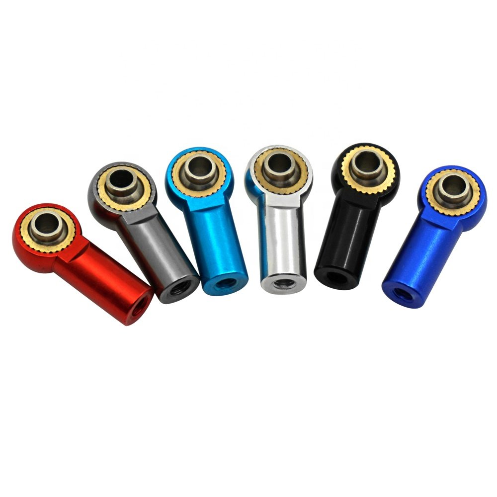 Set of 10 M3 Aluminum Ball Joints Tie Rod End Link for 1/10 Rock Crawler Cars-for SCX10 90046 D90 D110 CC01 Models